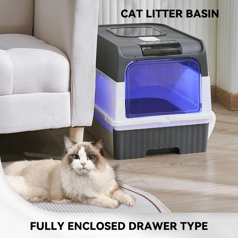 High Quality Cat Litter Box Multi functional Reduction Of Odor Diffusioncat Cat Litter Box & Accessories