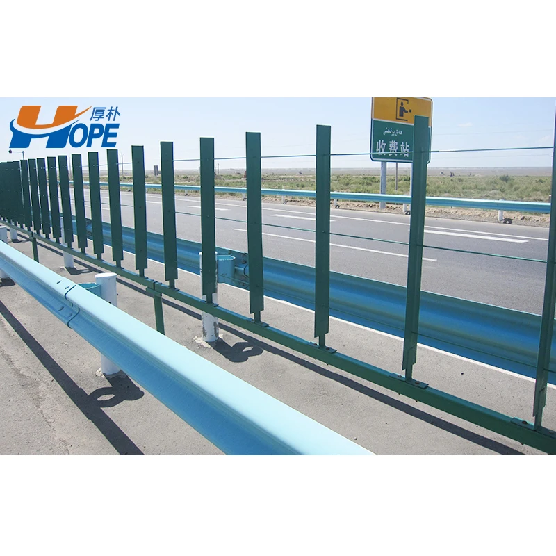 Hot Dipped Galvanized Road Safety W Beam Highway Curved Guardrail Steel Barrier for Sale