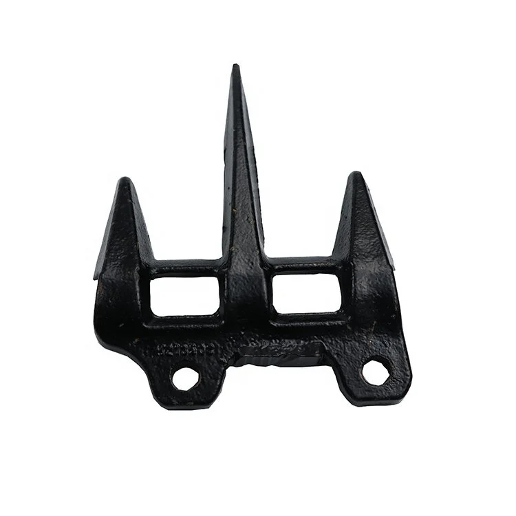 Hot selling length harvester spare parts black Middle blade guard double finger