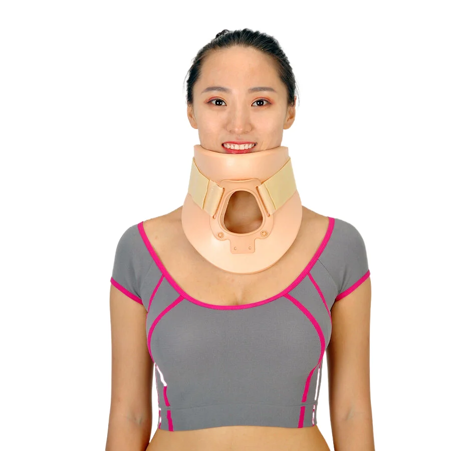 Hot sale products neck traction high quality cervical collar neck brace support collar for neck fixation