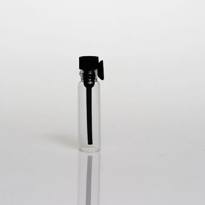 Refillable 1ml 2ml 3ml Mini Glass Perfume Vial Perfume Sample Vial Tester Bottle Tube With Applicator