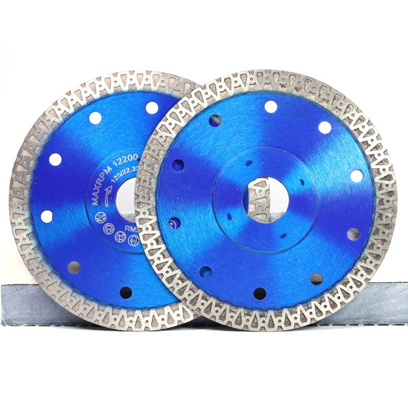 No chipping 125mm Porcelain Saw Blade Gres Cutting Disc Dekton Blade
