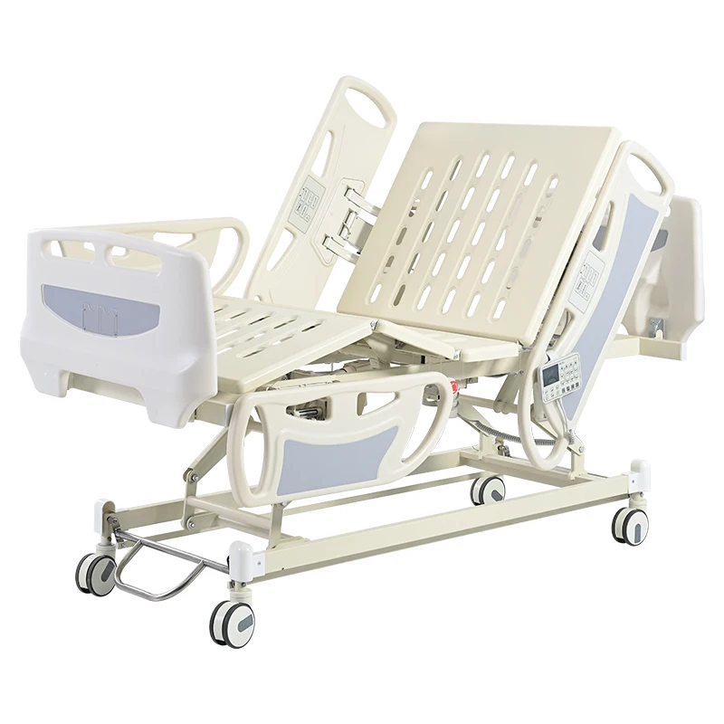Factory Price Hospital Manual Adjustable Medical Orthopaedic traction Bed With Aluminium Alloy Guardrail Traction Frame