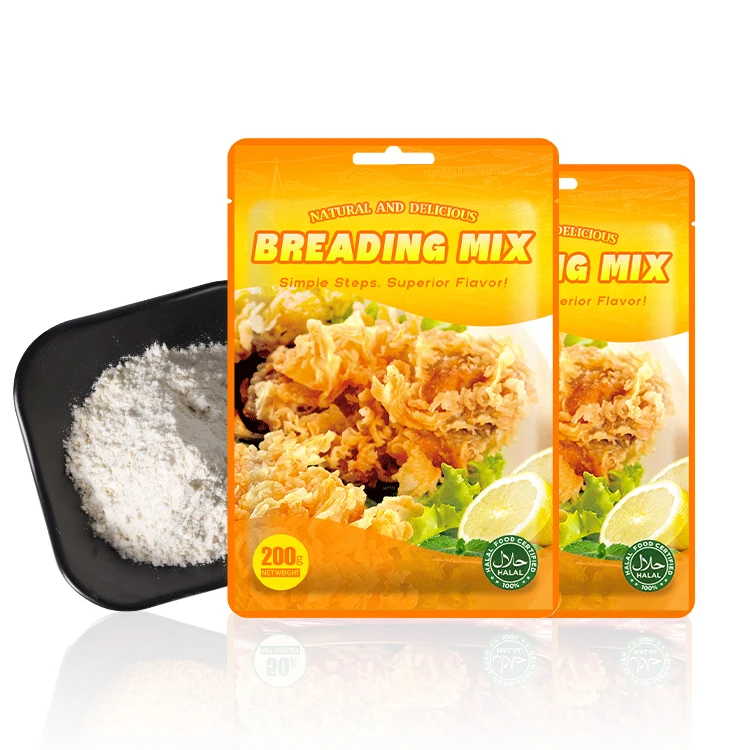 McSino 25kg 2024 Chinese Factory Supply Crispy Fried Chicken Wrapped Seasoning Powder Crispy Breading Mix