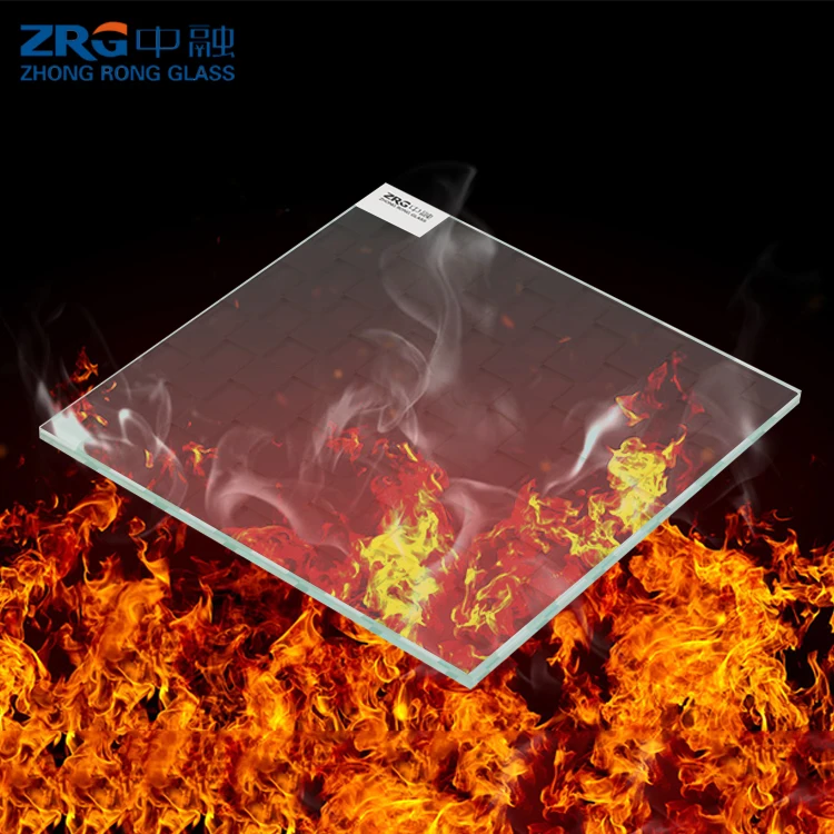 High quality 2 hour 3 hour Laminated Fire Rated Glass
