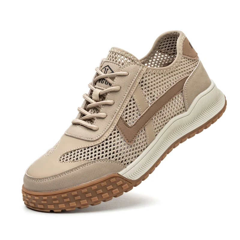 Industrial Protective Fashion Breathable Work Boot Casual Trainers Steel Toe Safety Shoes for Men safety shoes