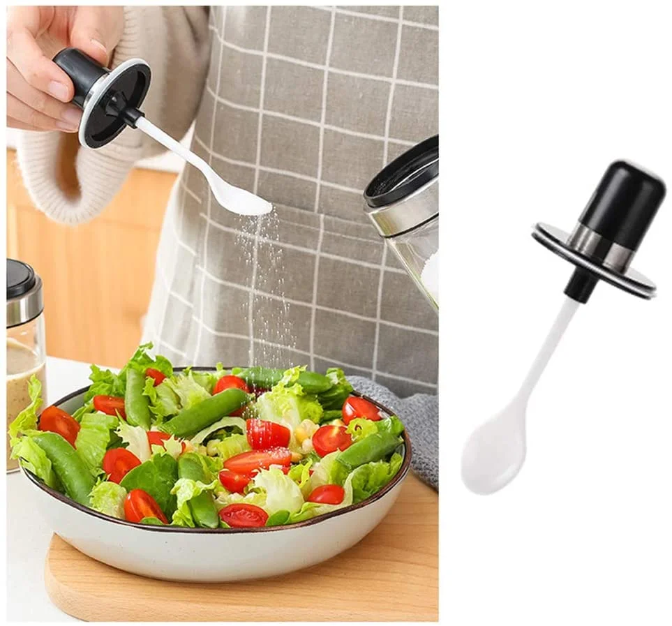 food grade Salt And Pepper Shakers Set kitchen glass Vintage soy sauce glass honey Jars spice bottles cruet