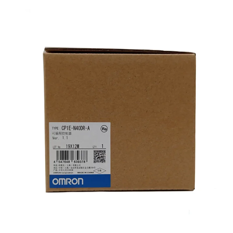 100% new and original OMRON PROGRAMMABLE CONTROLLER CP1E-N40DR-A
