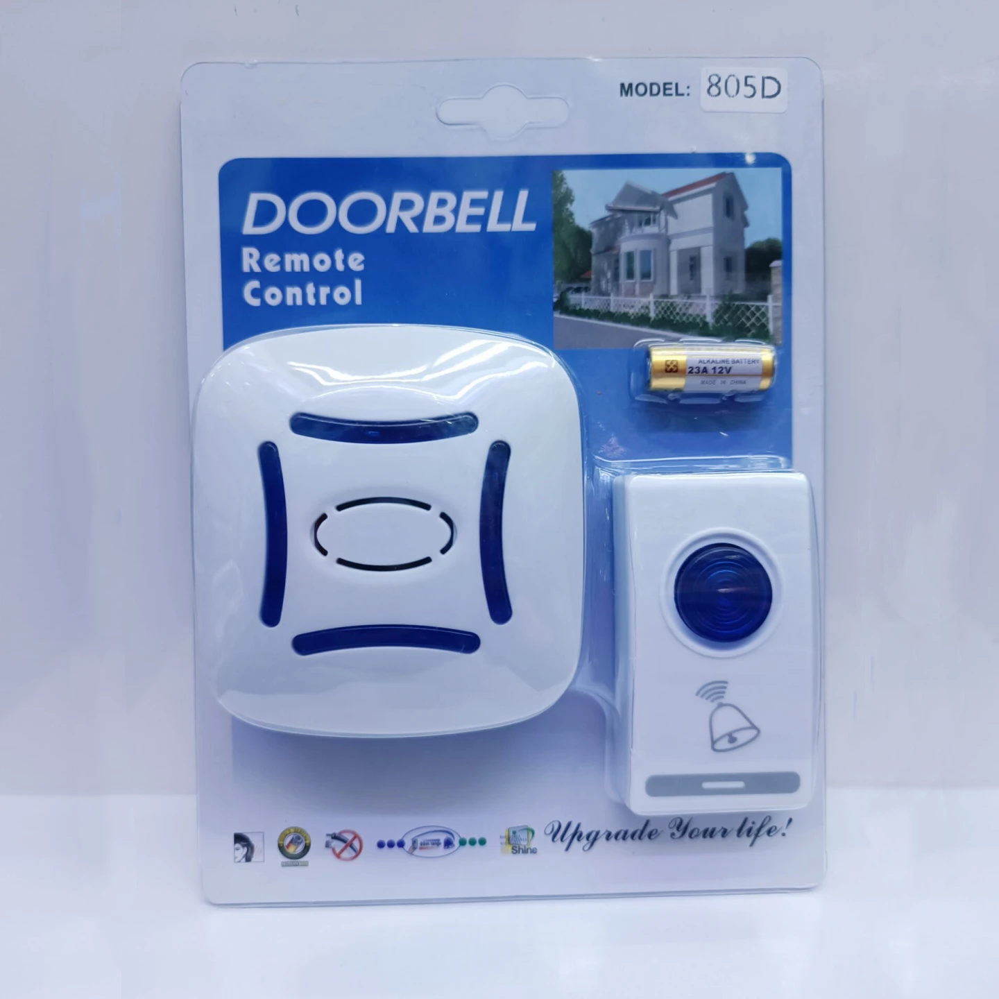 ST-Wireless digital doorbell ezviz doorbell with battery  door bell  Smart Home Music Remote Control  Intercom Voice Changer