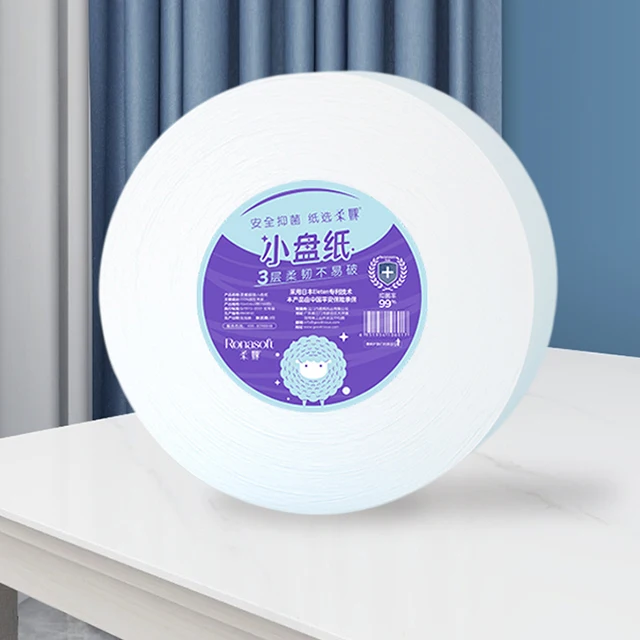 Virgin Wood Pulp Rapid Dissolving toilet tissue paper jumbo roll