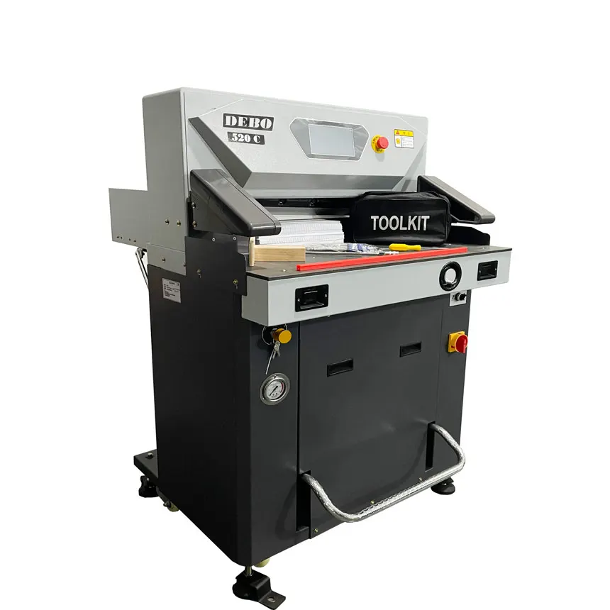 High Quality Hydraulic Paper Cutting Machine Program Paper Guillotine Electric A2 Paper Cutter