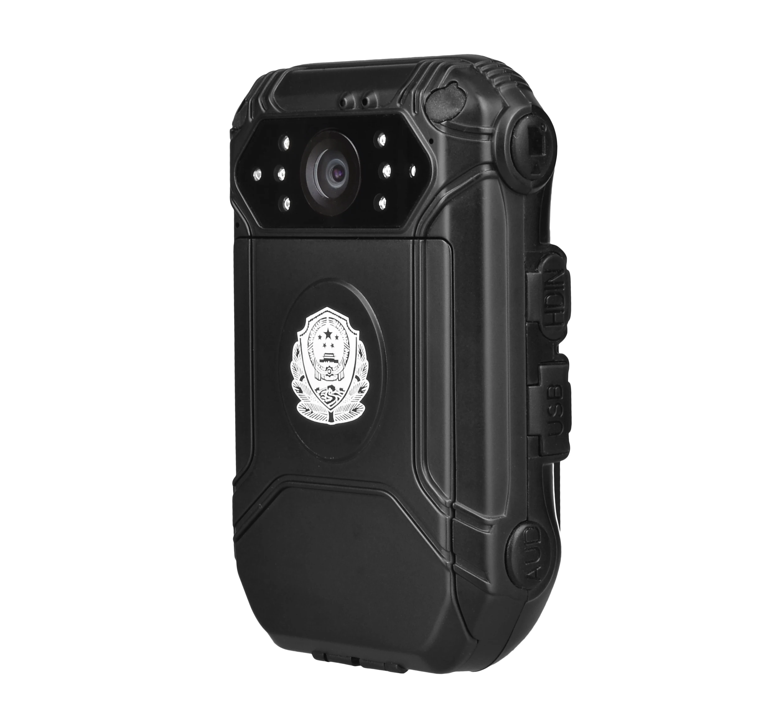 
FHD IR Night Vision 4G Live Streaming Wearable Body Worn Camera with Beidou GPS Wifi Blue tooth Waterproof Vandal Proof DVR 