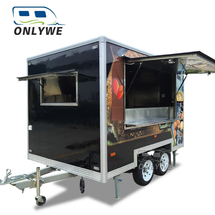 ONLYWE canada standard 10ft mini mobile churros bbq food truck trailer craigslist fully equipped kitchen food truck sale toronto