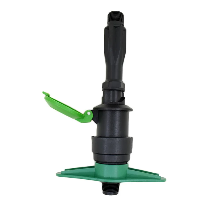 Высококачественный питатель для воды с пластиковой Резьбой 3/4 дюйма, набор из 3 шт., впускной клапан для воды с зеленым ремнем