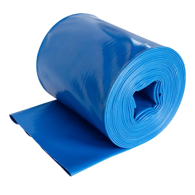 High Pressure Pvc Flexible Water Discharge Pipe Agricultural Irrigation Layflat Hose For China Irrigation System