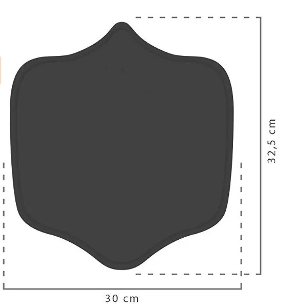 Ab Lipo Board Post Surgery Foam After Tummy Tuck Tabla Abdominal Moldeadora Gray