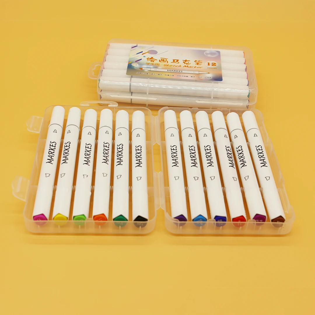 OEM Custom Logo  12/24/36 Colors Paint Alcohol Markers Wholesale Marker   Pens Set