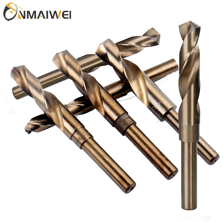 1/2 small handle high speed steel twist drill 12.7mm milling machine electric drill shrink shank drill