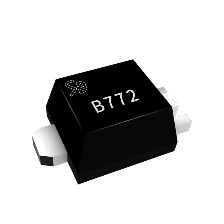 SHIKUES Factory Original Mosfet power amplifier SHIKUES B772 SOT-89 PNP bipolar transistor