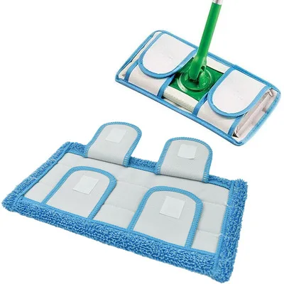 microfiber clean mop cloth durable reusable machine washable replaceable pad