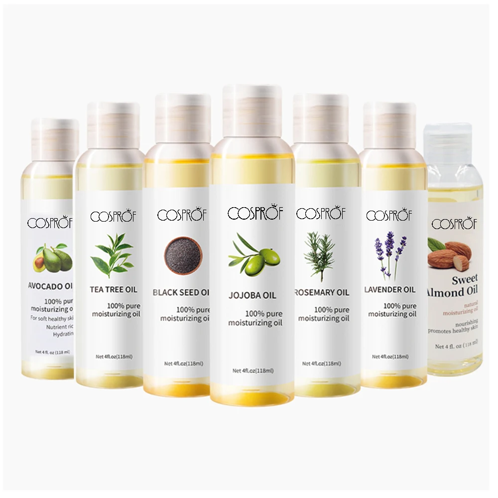 Wholesale 100%  Pure Cold Pressed Avocado Sweet Almond Coconut Body Massage Oil For Skin Care