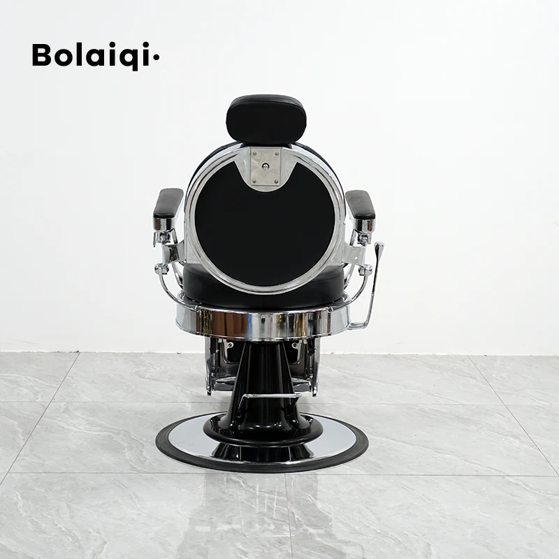 BOLAIQI Modern Height Adjustable Styling Chairs Salon Furniture Barber Shop Commercial Equipment Barber Chair for Shaving