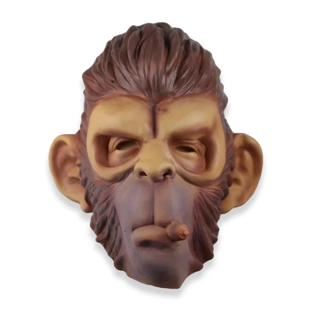 Latex Animal Gorilla Mask Latex  Chimpanzee Masks hood monkey Latex mascaras Halloween game play