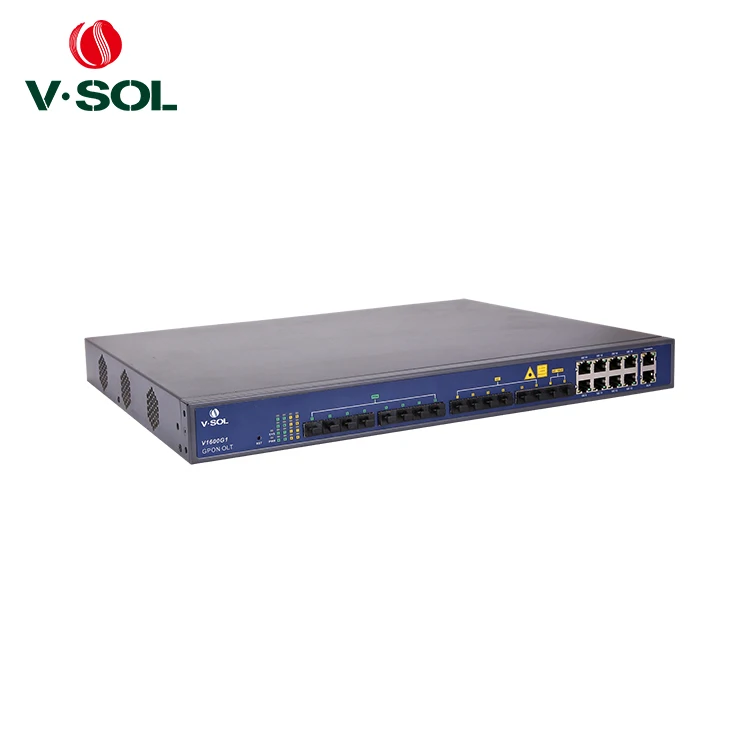 8 PON PORT GPON OLT Support L2 Layer 3 Switching and WEB/CLI/EMS Management