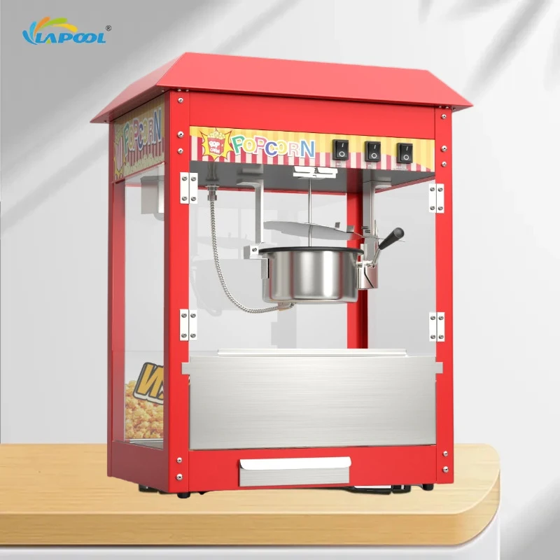2023 Wholesale Cinema Shopping Mall Commercial Electric Automatic Popcorn Machine For Sale