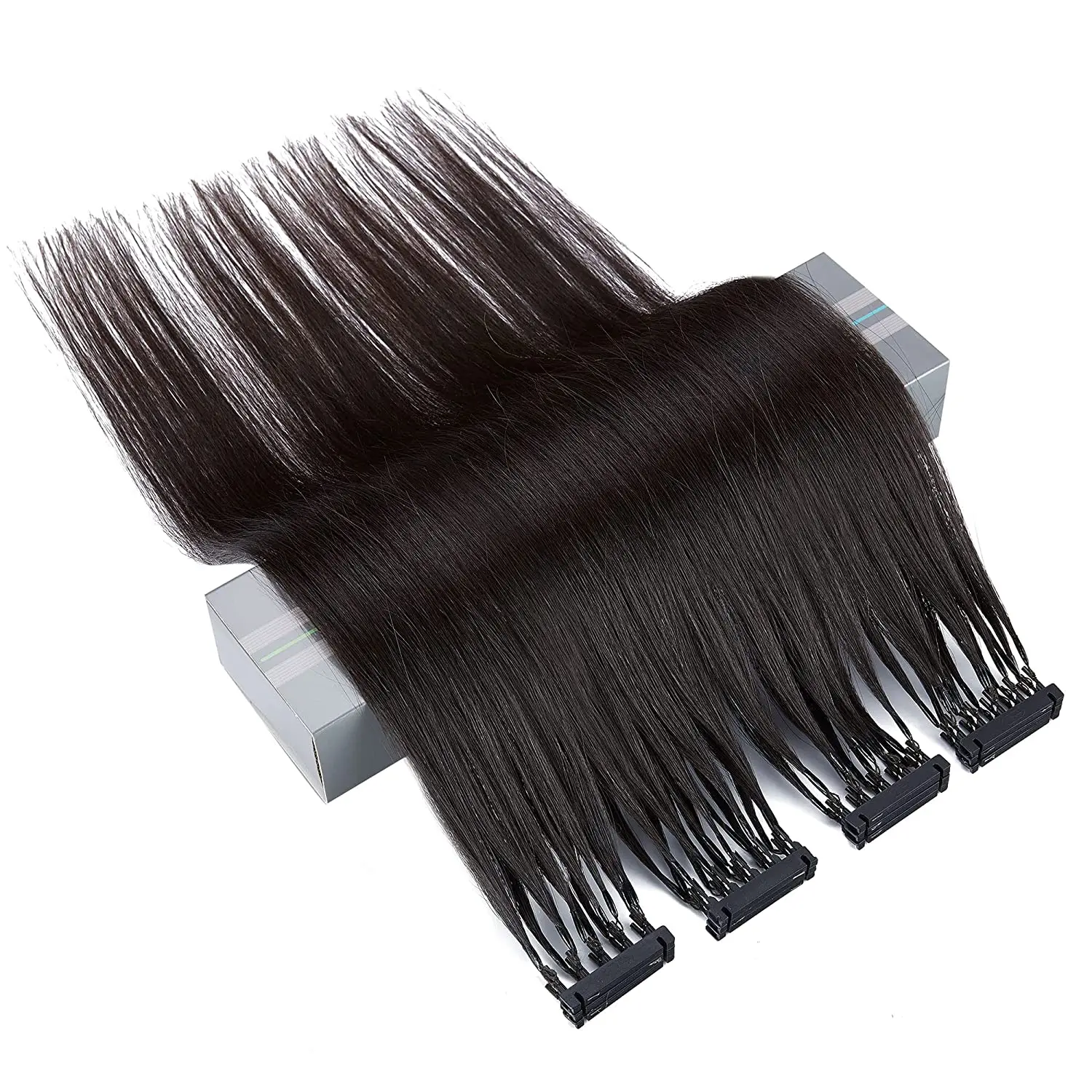 6d hair extensions machine  Quad Weft mini tape in real human hair extensions