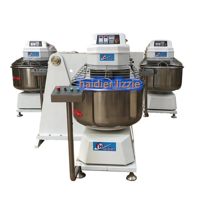 Haidier Baking Pizza Industrial Self-Tipping Dough Mixer with large Capacity