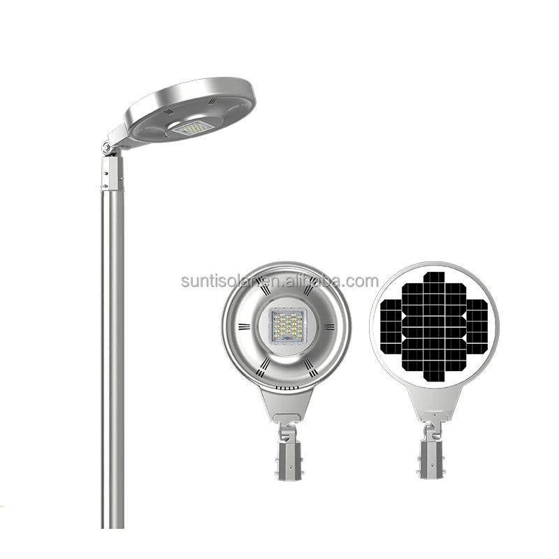 Solar Energy Lamp Round Type Premium All in One Street Light Adjustable