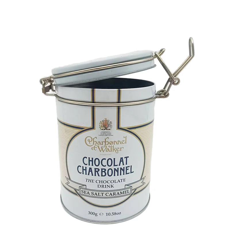 Wholesale OEM Custom Seal Tinplate Metal Buckle Can Direct from the Factory