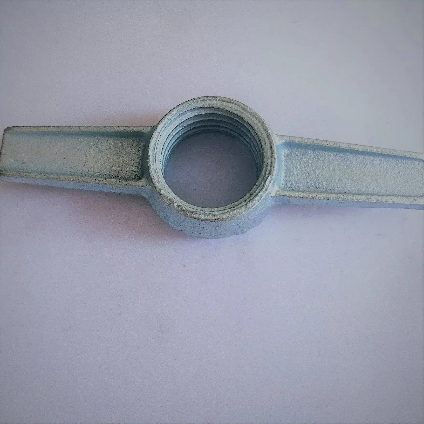 32/  34 / 38 mm Scaffolding base accessories cast casting iron wing nuts forged jack nut screw jack base scaffold Threaded nut