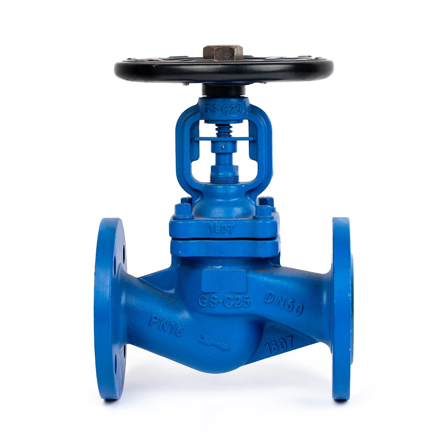 DIN Standard GS-C25 Flanged Globe Valve PN16