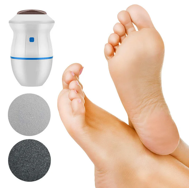 Portable Electric Vacuum Adsorption Foot Grinder - USB Electronic Foot File, Pedicure Foot Care Tools -Speed Callus Remover