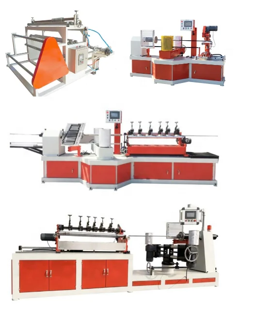 Multi specification paper core tube machine paper tube winding machine for tissue roll