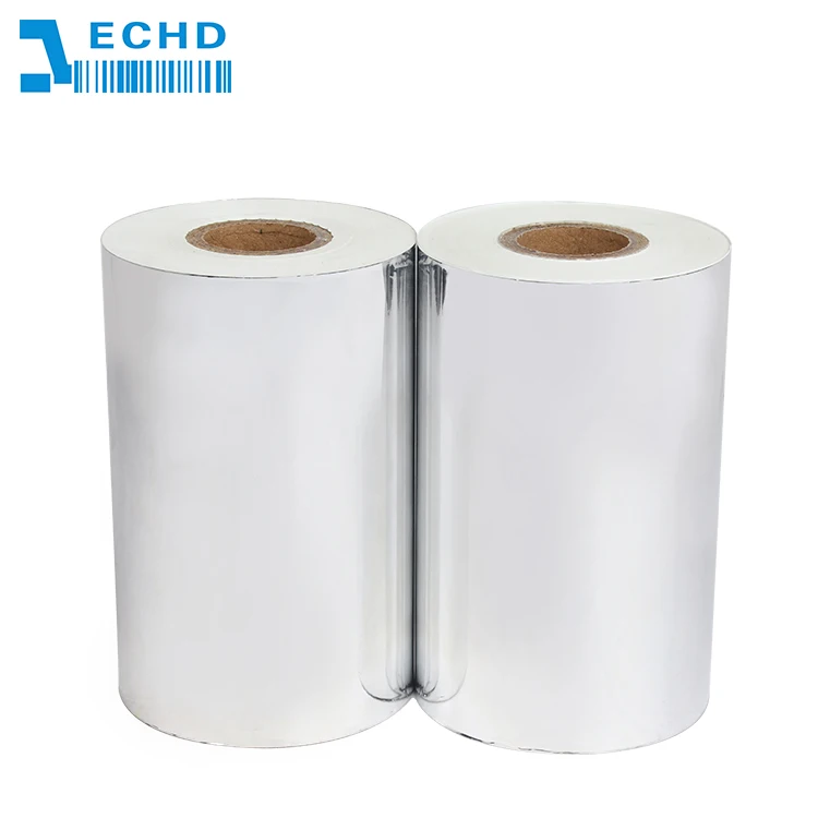 Factory wholesale white ribbon thermal transfer wax-resin used for barcode label printer to print color