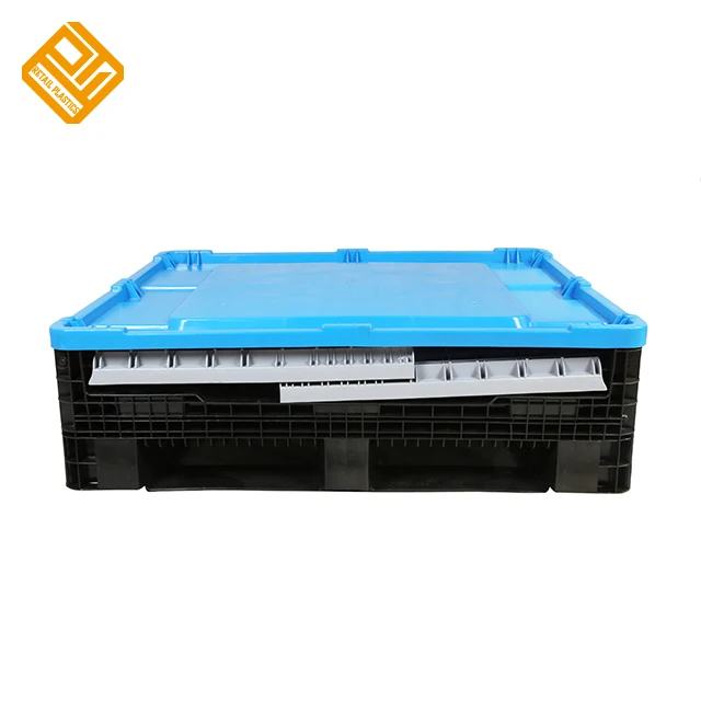 Пластиковый HDPE PP складной контейнер для хранения больших объемов контейнеров оборудование коробка
