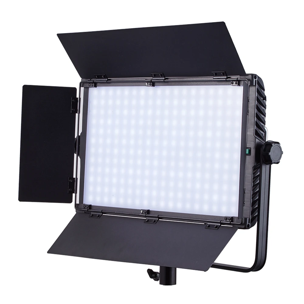 New arrival A-2200IIX LED video light with V mount battery plate and DMX control for studio and broadcast