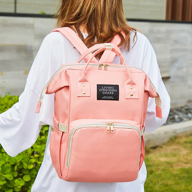 2025 multifunctional waterproof custom baby diapers bags nappy diaper backpack mommy travel bag maternity mummy baby diaper bag