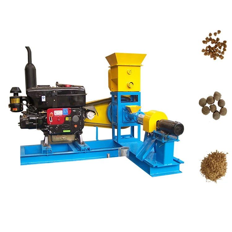 Hanson chicken feed making machine animal feed processing machines kibble dog food machine