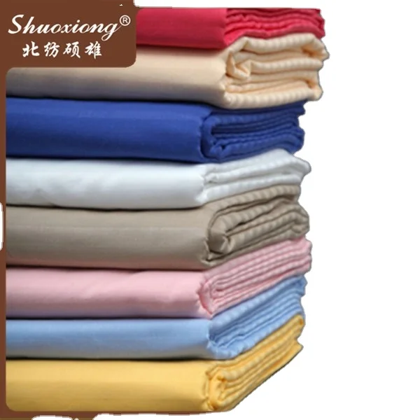 luxury 300 thread count dyed 100% bamboo viscose bed sheets fabric