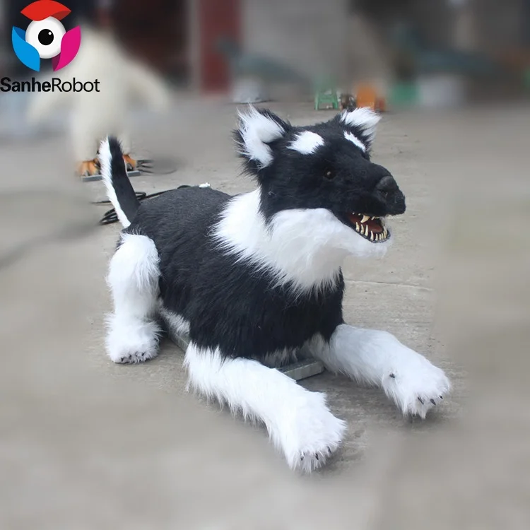 Outdoor Playground Llife Size Dog Robotic Dog for Sale