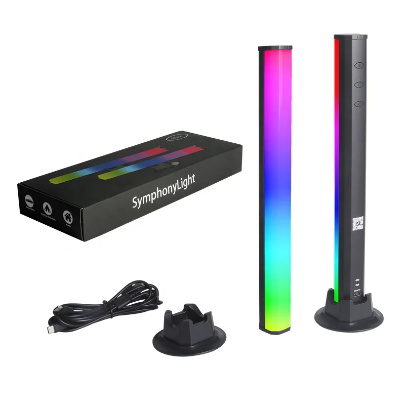 Умный светильник RGB для стола световая мини-лампа игр ПК ТВ подсветка украшение комнаты 2 упаковки