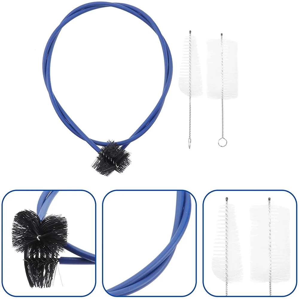 Durable trombone instrument cleaning brush Instrument cleaning inner groove cleaning brush
