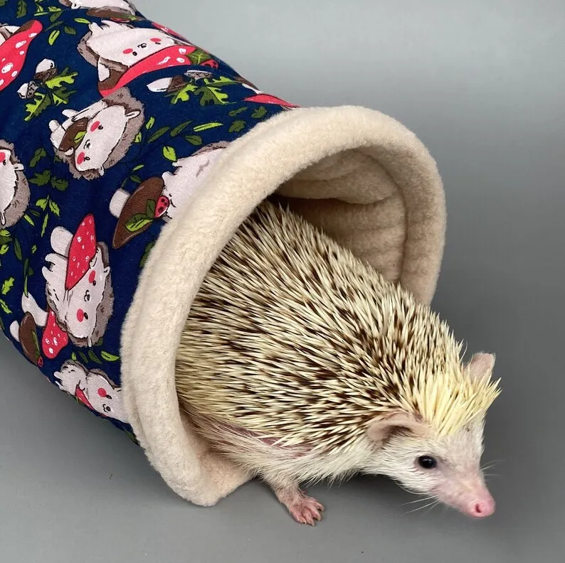 Pet Bed Hedgehog Warming Nest Guinea Pig Supplies Tunneling Through Bunting Nests