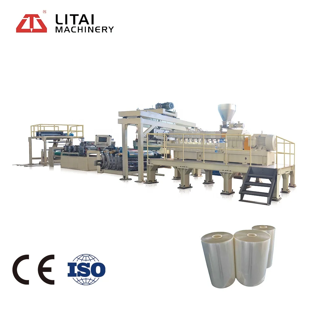 High output thermoform  pet PLA sheet extruder machine