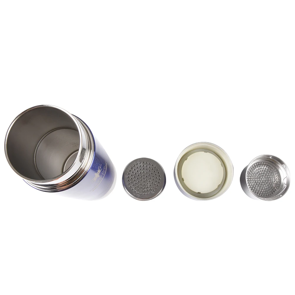 Alkaline Water Bottle with Magnetic Energy Cup Alkaline Flask