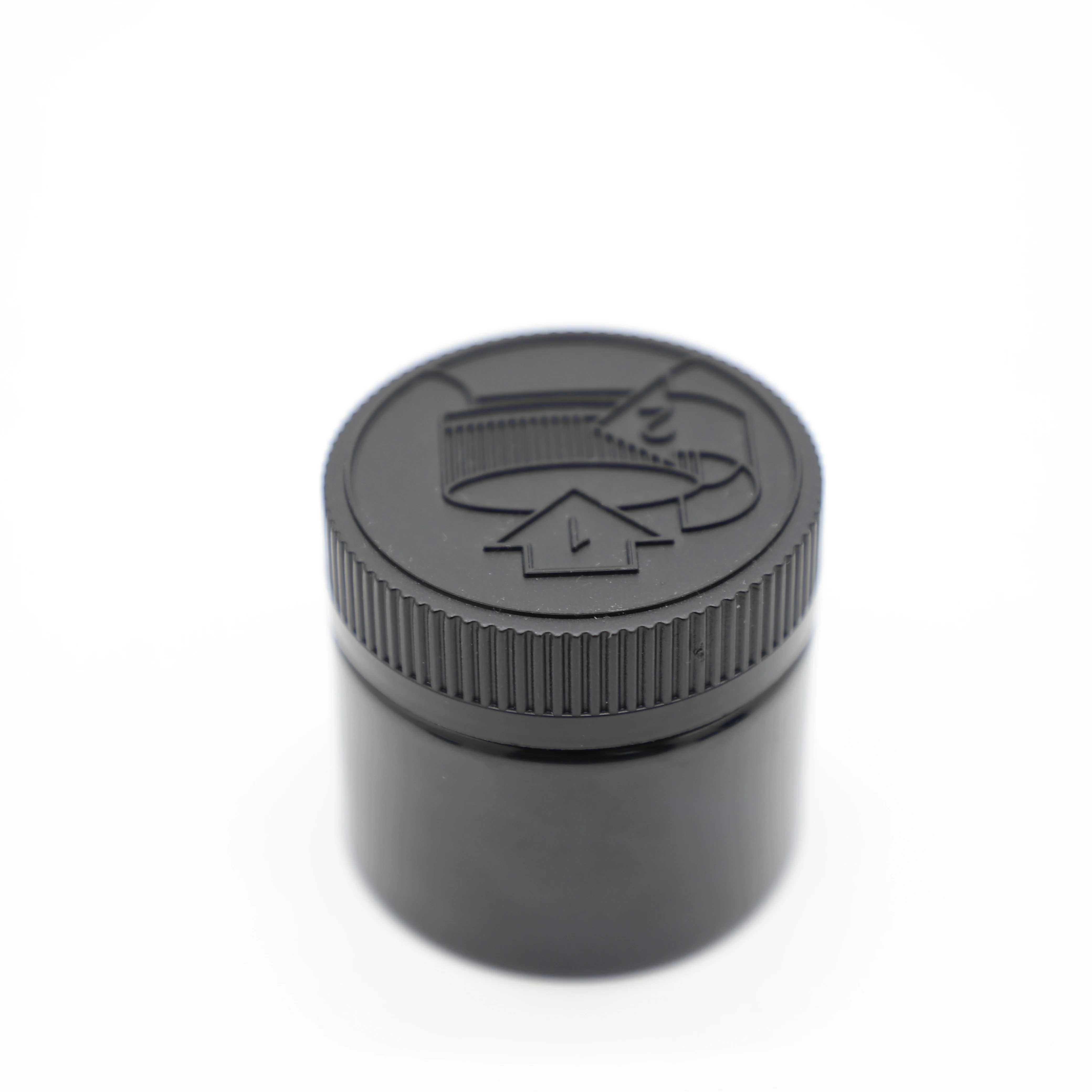 8oz 250ml plastic jars with child resistant lids food grade 300ml container plastic green jar beauty product